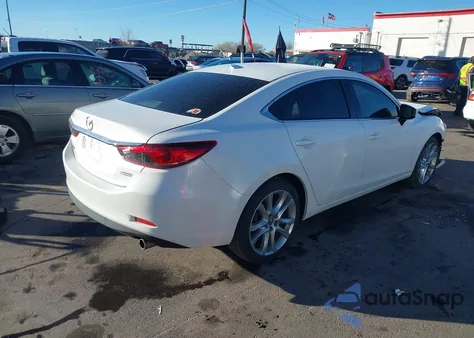 2016 Mazda Mazda6 I Touring из США, поврежденный, VIN JM1GJ1V54G1456688